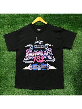 Blink-182 Midnight Highway Punk Rock Band T-Shirt Size Large